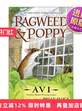 英文原版 Ragweed and Poppy 鼠武士 英文版 进口英语原版书籍