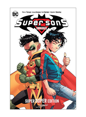 英文原版 Super Sons Omnibus Super Duper Edition 超凡双子 精选集 超人 蝙蝠侠 DC漫画 精装收藏版 Peter J. Tomasi 英文版