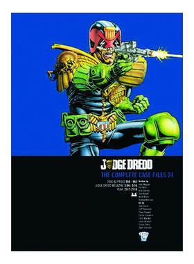 英文原版 Judge Dredd Case Files 24 特警判官 漫画合集24 英文版 进口英语原版书籍