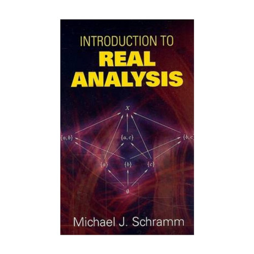 英文原版 Introduction to Real Analysis 实变函数导论 Michael Schramm 英文版 进口英语原版书籍