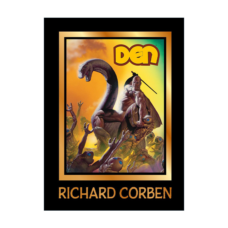 英文原版 DEN Volume 2 Muvovum小登历险记卷二穆沃武姆 Dark Horse黑马漫画精装 Richard Corben英文版进口英语原版书籍