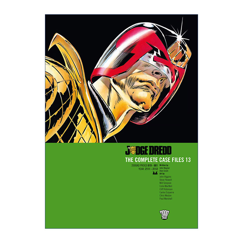 英文原版 Judge Dredd Case File 13 特警判官 漫画合集13 英文版 进口英语原版书籍