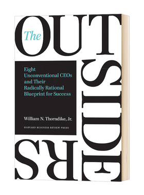 精装 The Outsiders 英文原版 商界局外人 巴菲特尤为看重的八项企业家特质 威廉桑代克 投资的视角看待管理