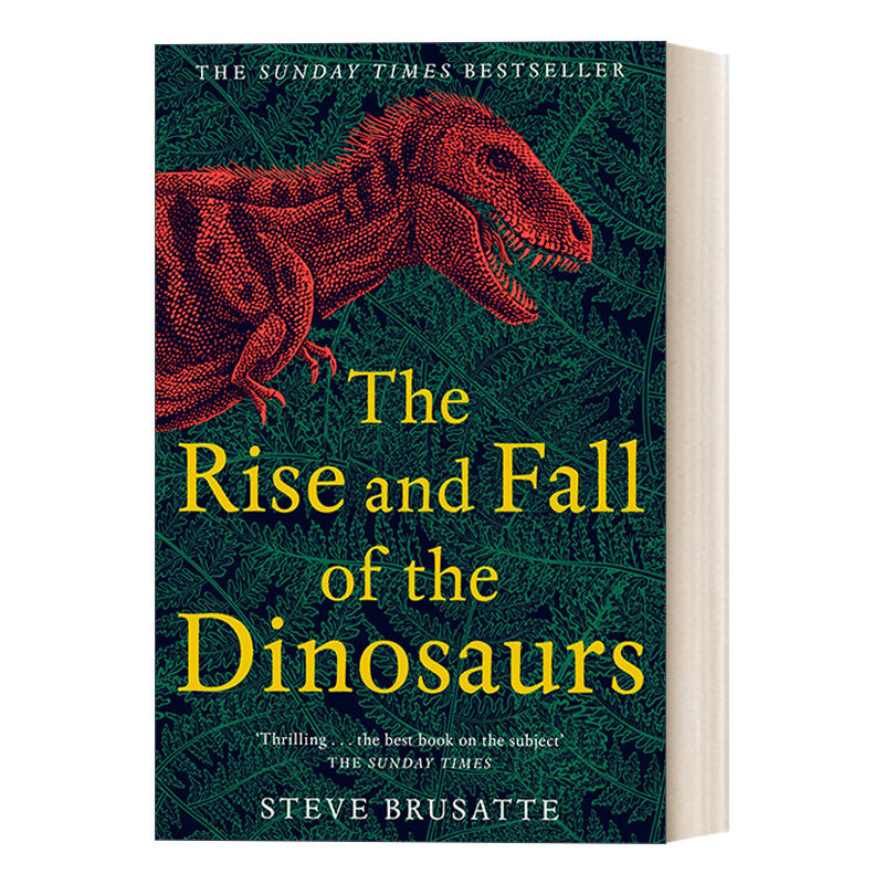 英文原版 The Rise and Fall of the Dinosaurs 恐龙的兴衰 一部失落世界的全新史诗 生物科学科普 英文版 进口英语原版书籍