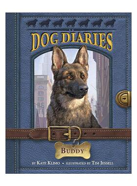 英文原版 Dog Diaries #2 Buddy 小狗日记系列02 儿童章节桥梁故事书 Kate Klimo 英文版 进口英语原版书籍