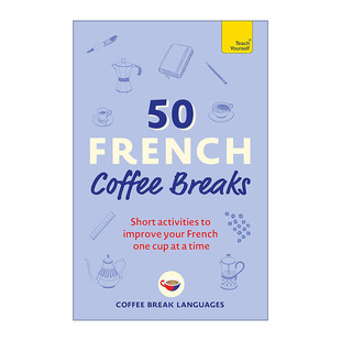 Coffee French Breaks 间隙时间学习法语 书籍 原版 进口原版