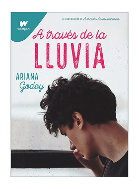 原版 A través de la lluvia Through the Rain 隔窗恋爱3 西班牙语版 同名电影原著 Ariana Godoy 进口原版书籍