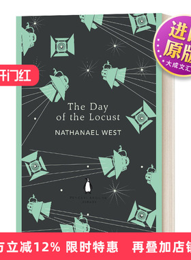 英文原版 The Day of the Locust 蝗灾之日 The English Library 英文版 进口英语原版书籍