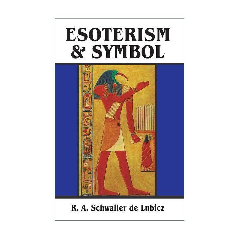 英文原版 Esoterism and Symbol 神秘主义和符号 史瓦勒鲁比兹 英文版 进口英语原版书籍