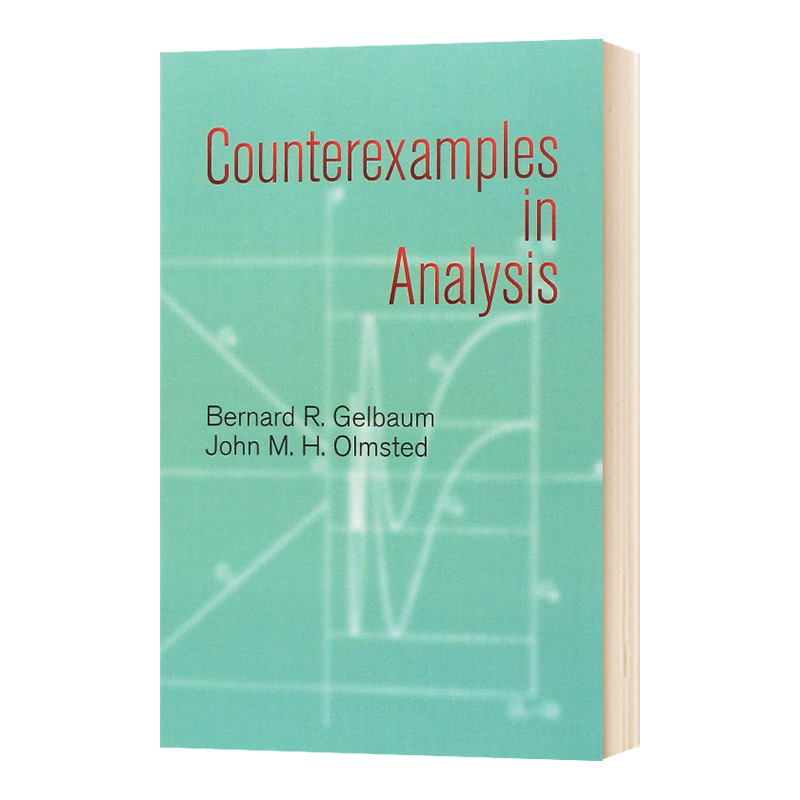 数学分析中的反例 英文原版 Counterexamples in Analysis 英文版进口原版英语书籍 书籍/杂志/报纸 原版其它 原图主图
