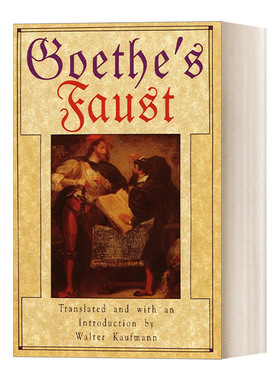 英文原版 Goethe's Faust 歌德的浮士德 经典德国诗选 豆瓣高分推荐 英文版 进口英语原版书籍