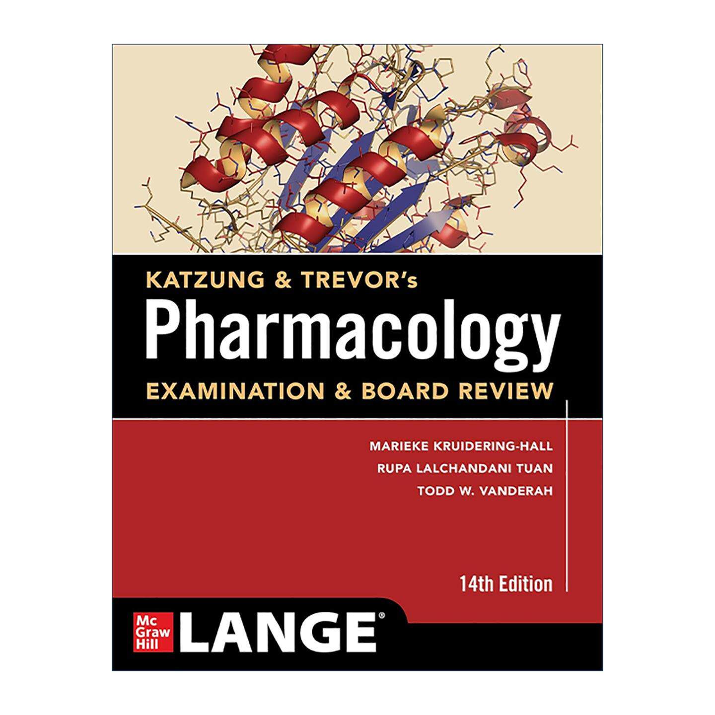 英文原版 Katzung & Trevor's Pharmacology Examination & Board Review 药理学考试指南 第14版 英文版 进口英语原版书籍