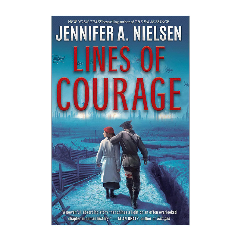 英文原版 Lines of Courage 勇气之行 精装 詹妮弗 A 尼尔森 英文版 进口英语原版书籍