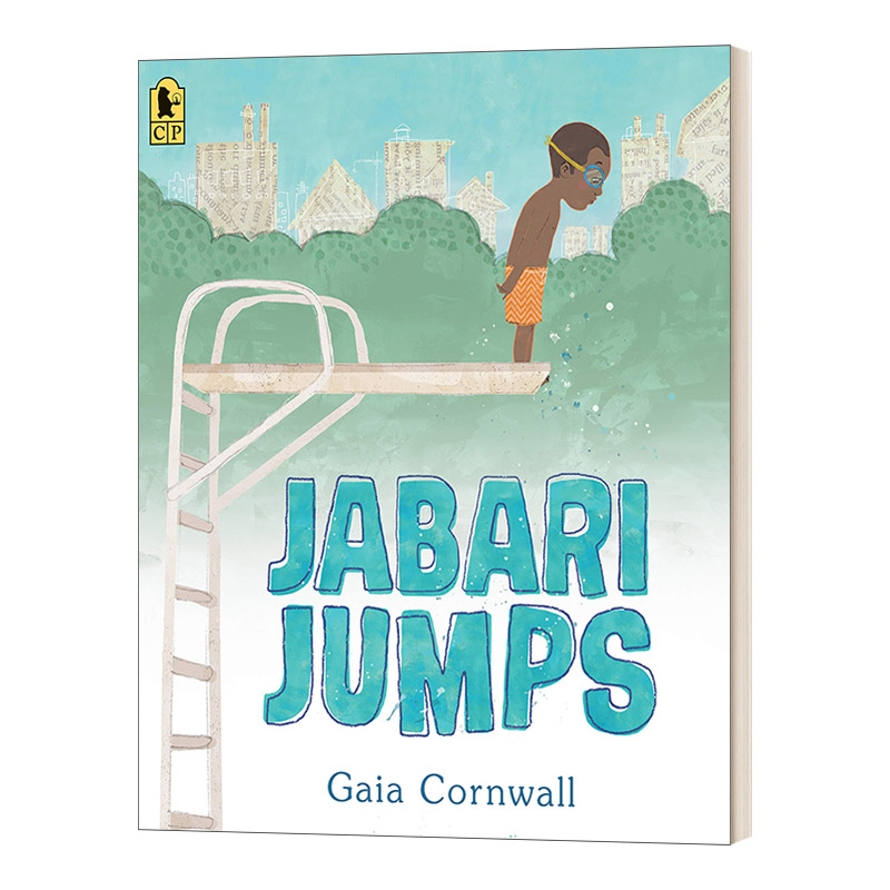 英文原版 Jabari Jumps 贾巴里跳 4-8岁儿童运动主题绘本 Gaia Cornwall 英文版 进口英语原版书籍