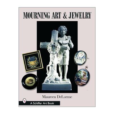英文原版 Mourning Art & Jewelry 哀悼艺术与珠宝 死亡纪念装饰品收藏集 精装图册 英文版 进口英语原版书籍