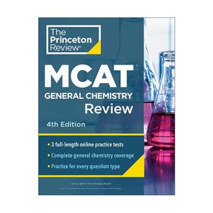 英文原版 Princeton Review MCAT General Chemistry Review 4th Edition 普林斯顿美国医学研究生院入学考试基础化学备考指南