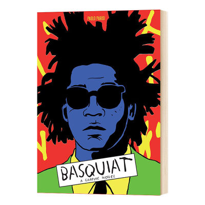 英文原版 Basquiat A Graphic Novel  巴斯奎特传记漫画小说 美国黑人艺术家 英文版