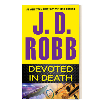 英文原版 Devoted in Death In Death 41 死亡系列41 献身 女侦探悬疑推理小说 J. D. Robb 英文版 进口英语原版书籍