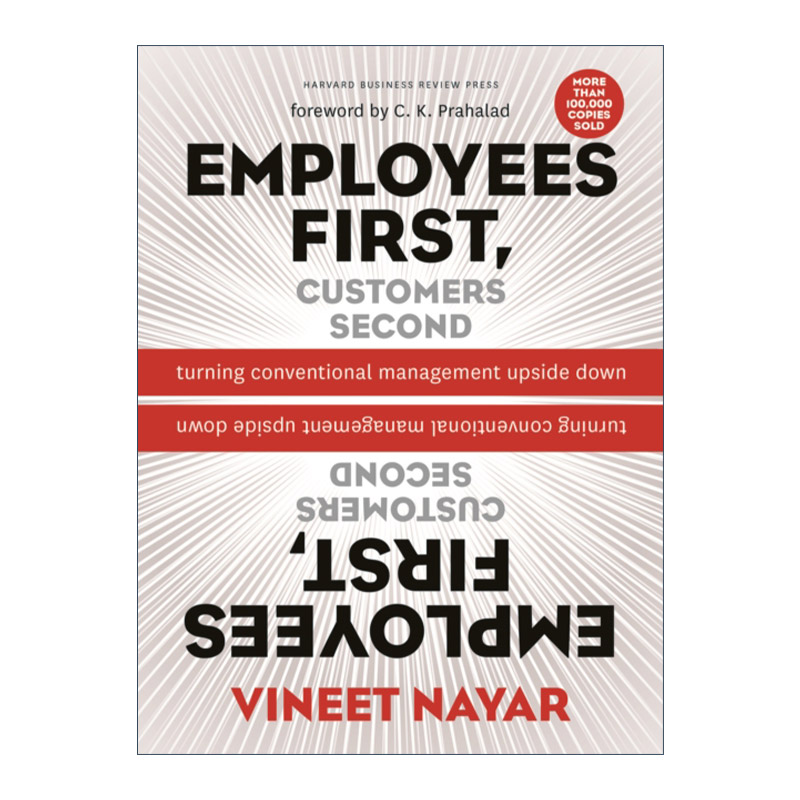 英文原版 Employees First Customers Second 员工第一 顾客第二 颠覆传统式管理 哈佛商业评论 精装 英文版 进口英语原版书籍
