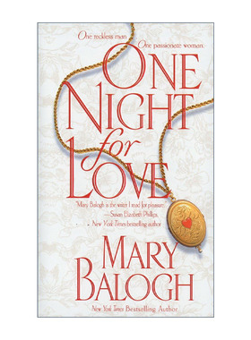 英文原版 One Night for Love Bedwyn Saga 爱的一夜 贝德温传奇 历史浪漫小说 Mary Balogh 英文版 进口英语原版书籍