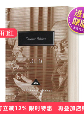 英文原版小说 Lolita 洛丽塔 Vladimir Nabokov纳博科夫 人人图书馆精装收藏版 英文版 进口英语原版书籍