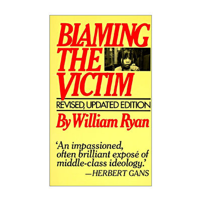 英文原版 Blaming the Victim 谴责受害者 社会学 William Ryan 英文版 进口英语原版书籍