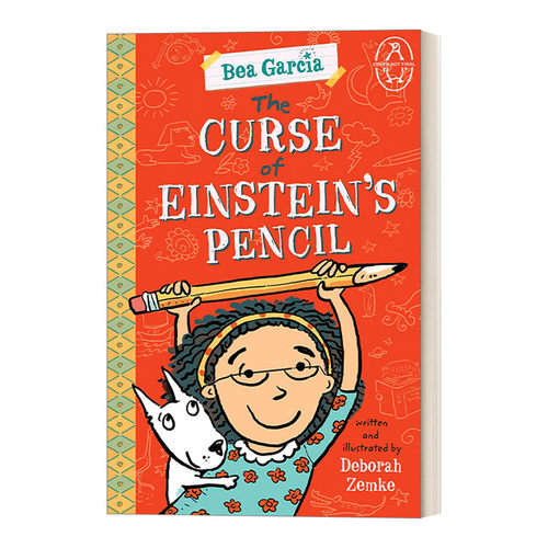 英文原版 The Curse of Einstein's Pencil 贝加利亚系列2 爱因斯坦铅笔的诅咒 6-8岁儿童初级章节桥梁书 英文版 进口英语原版书籍