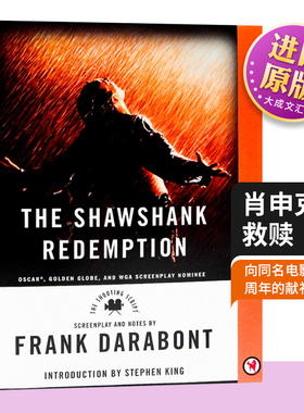 肖申克的救赎英文版 The Shawshank Redemption 英文原版小说 电影原著剧本20周年纪念版 Stephen King 进口英语文学书籍