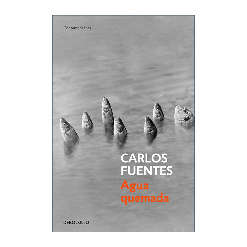 西班牙语原版 Agua quemada / Burn Water 烧水 西班牙语版 我们的土地作者Carlos Fuentes 进口原版书籍
