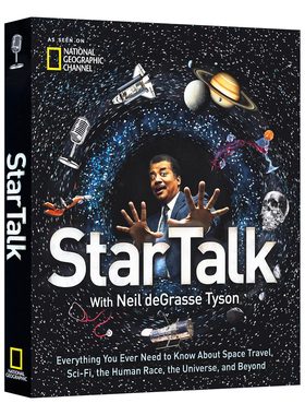 英文原版 StarTalk 星语 关于太空旅行 科幻小说 人类 宇宙你需要知道的一切自然科学 精装 英文版 进口英语原版书籍