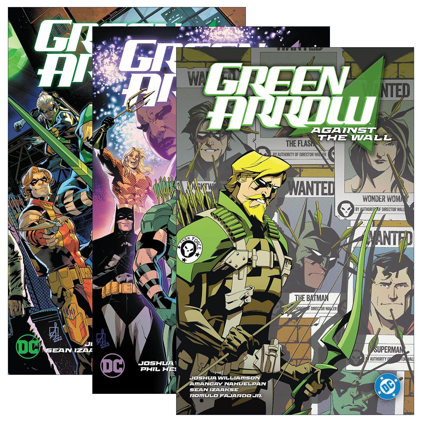 英文原版 Green Arrow 绿箭侠系列3册 DC漫画 Joshua Williamson 英文版 进口英语原版书籍