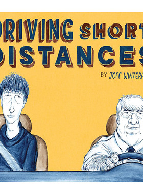 英文原版 Driving Short Distances 短距离驾驶 Joff Winterhart漫画 原子笔画风 精装 英文版 进口英语原版书籍