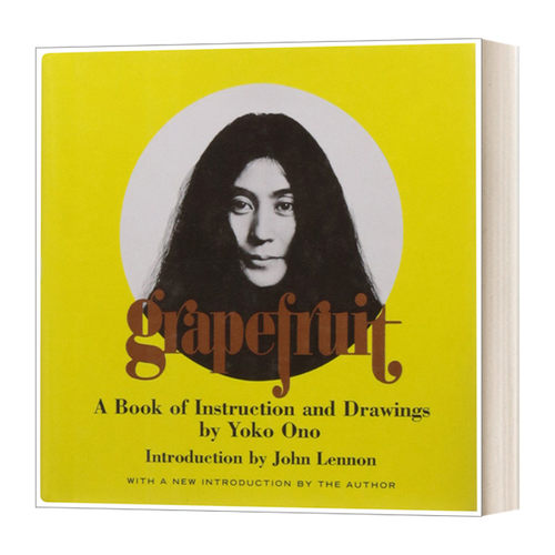 英文原版 Grapefruit 葡萄柚 说明和图纸书 启发式艺术 小野洋子  精装 英文版 进口英语原版书籍