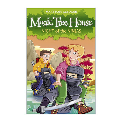 英文原版 Magic Tree House 5 Night of the Ninjas 神奇树屋5 忍者的秘密 英版 玛丽·波·奥斯本 英文版 进口英语原版书籍