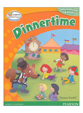 英文原版 Bright Readers L2 Dinnertime 小学英语分级阅读绘本2级 晚餐时间 英文版 进口英语原版书籍