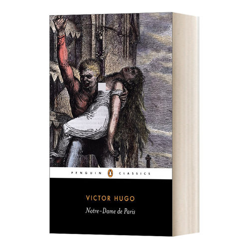 英文原版 Notre Dame of Paris巴黎圣母院 历史爱情罗曼史言情小说经典文学书籍