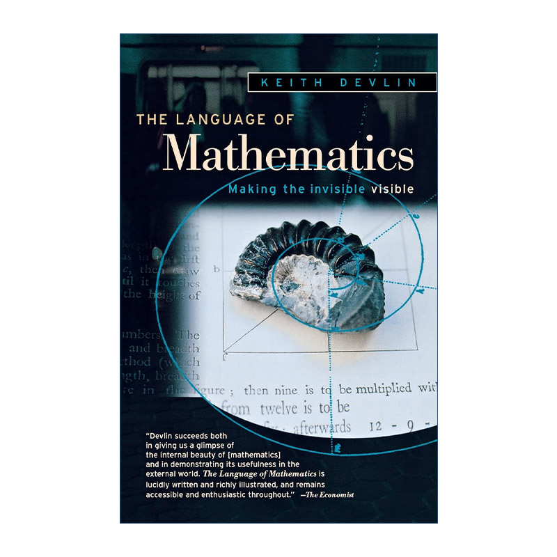英文原版 The Language of Mathematics 数学的语言 化无形为可见 英文版 进口英语原版书籍