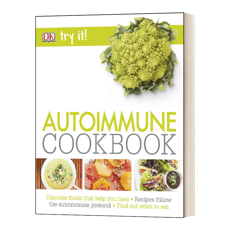 英文原版 自身免疫食谱参考指南书 Autoimmune Cookbook (Try It!) DK健康生活科普百科读物