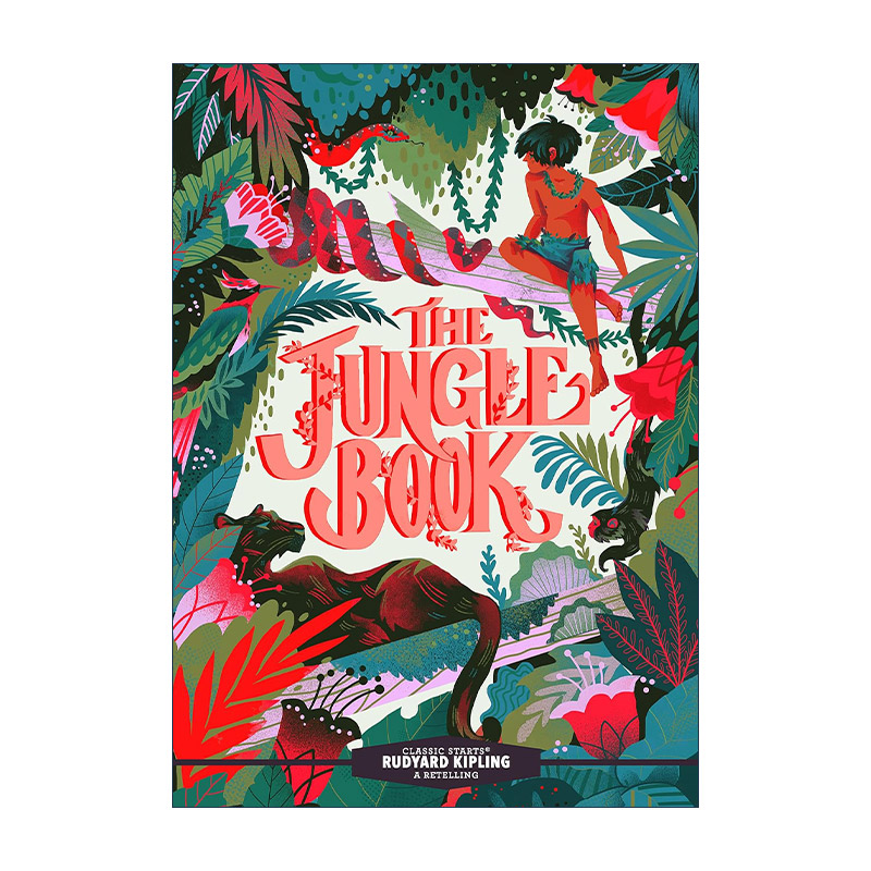 英文原版 Classic Starts The Jungle Book 开始读经典 丛林之书 精装 英文版 进口英语原版书籍