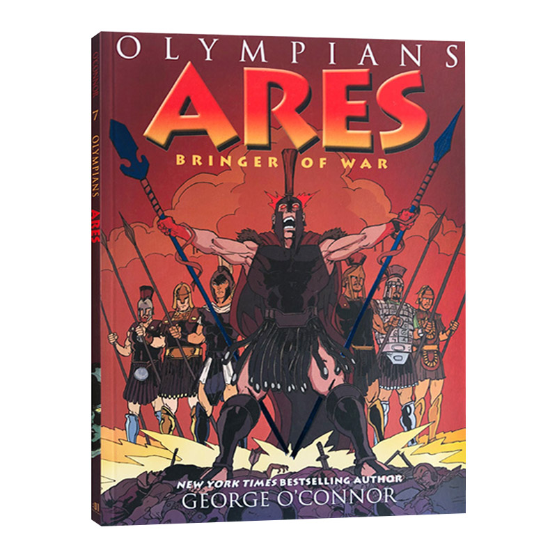 英文原版 Olympians Ares Bringer of War 奥林匹斯主神系列 阿瑞斯 英文版 进口英语原版书籍儿童图书