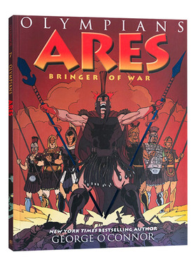 英文原版 Olympians Ares Bringer of War 奥林匹斯主神系列 阿瑞斯 英文版 进口英语原版书籍儿童图书