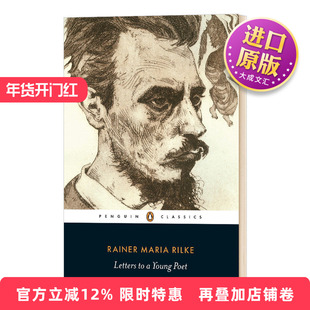 英文原版 Letters to a Young Poet 给青年人的诗 文学 Rainer Maria 英文版 进口英语原版书籍