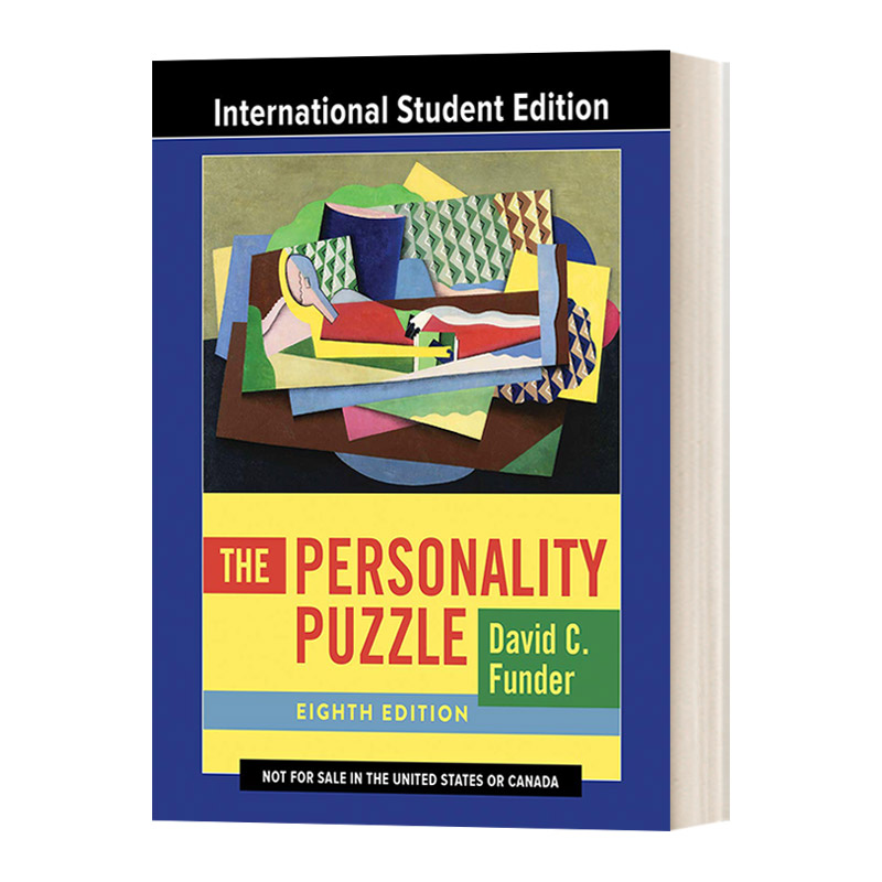 英文原版 The Personality Puzzle 人格心理学 国际学生版 第八版 英文版 进口英语原版书籍