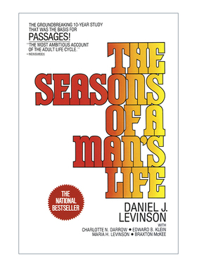 英文原版 The Seasons of a Man's Life 男人的生命四季 男性健康 Daniel Levinson 英文版 进口英语原版书籍