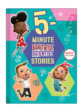 英文原版 5-Minute Ada Twist  Scientist Stories 小科学家艾达5分钟故事集 儿童睡前读物 精装 英文版 进口英语原版书籍