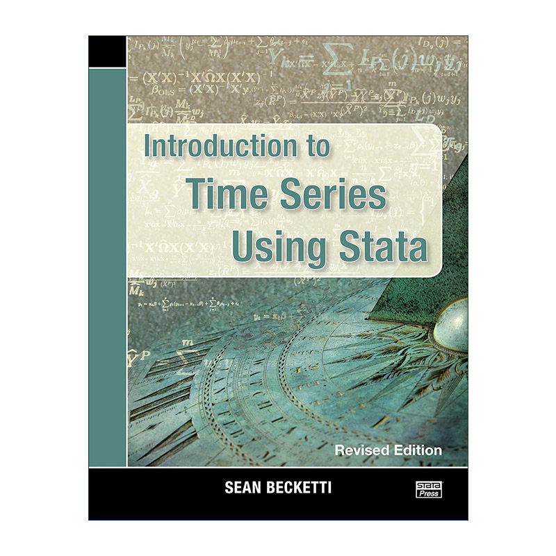 英文原版 Introduction to Time Series Using Stata  Revised Edition 运用Stata的时间序列导论 修订版 英文版 进口英语原版书籍