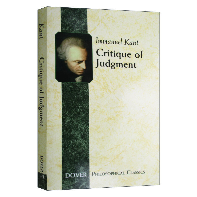 英文原版 Critique of Judgment 判断力批判 英文版