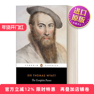 英文原版 The Complete Poems 托马斯·怀亚特诗全集 企鹅黑经典 Penguin Black Classics 英文版 进口英语原版书籍