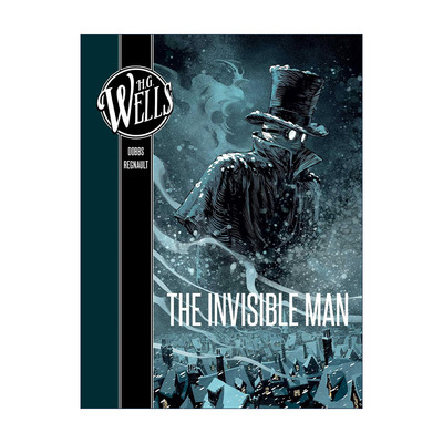 英文原版 H. G. Wells the Invisible Man 隐形人威尔斯 精装 科幻漫画 英文版 进口英语原版书籍