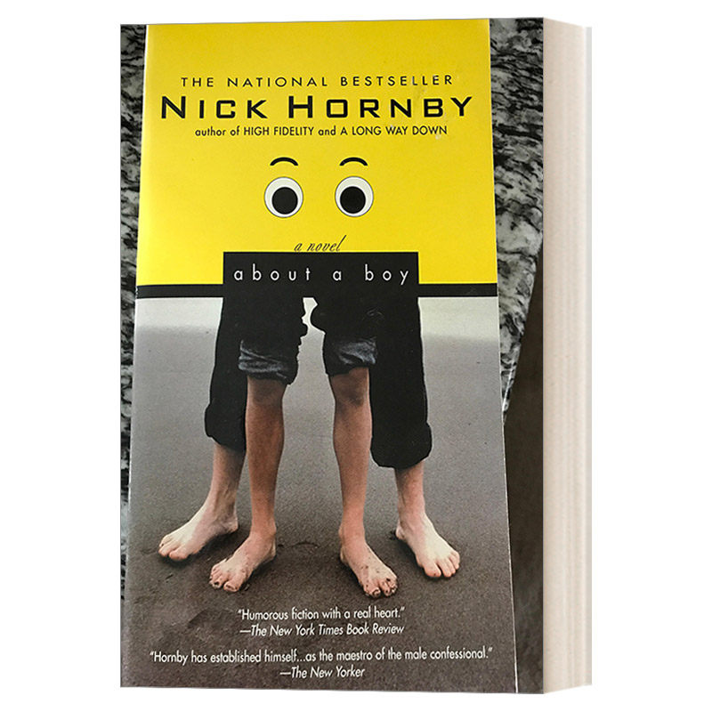 英文原版 about a boy 非关男孩 幽默小说 nick hornby 英文版 进口